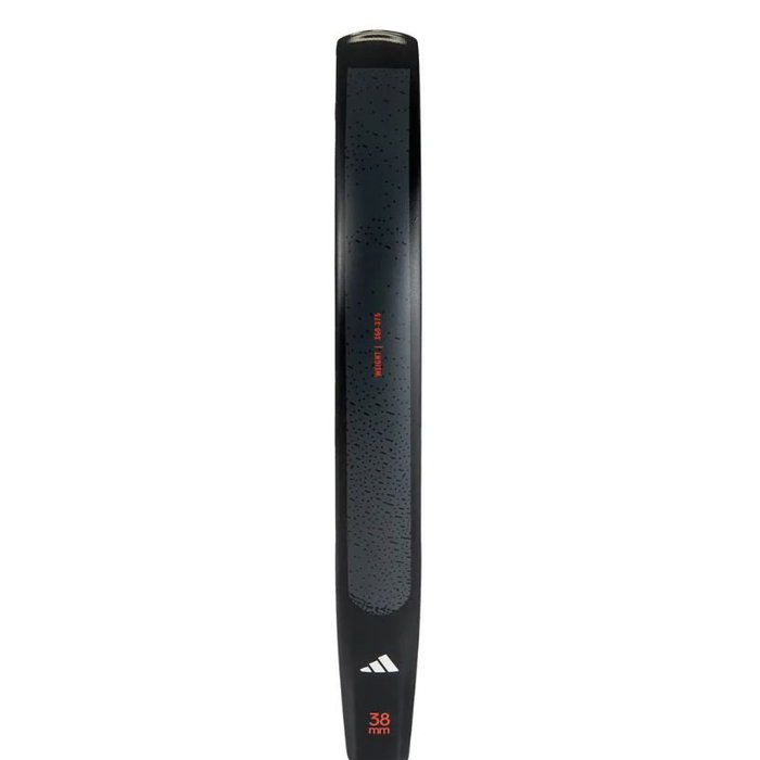 Adidas Paleta de Pádel Drive Negro 3.4 2025, Modelo de Control para Iniciación, Fibra de Vidrio, Forma Redonda, Balance Bajo, Goma EVA Soft, Ref. 204379